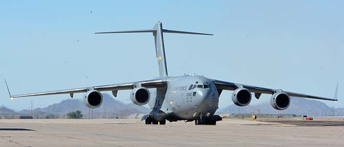 Boeing C-17A Globemaster 3 99-0062, Goodyear, March 26, 2017